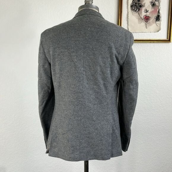 Corneliani Quilted Wool Cashmere Blazer - Picture 7 of 16